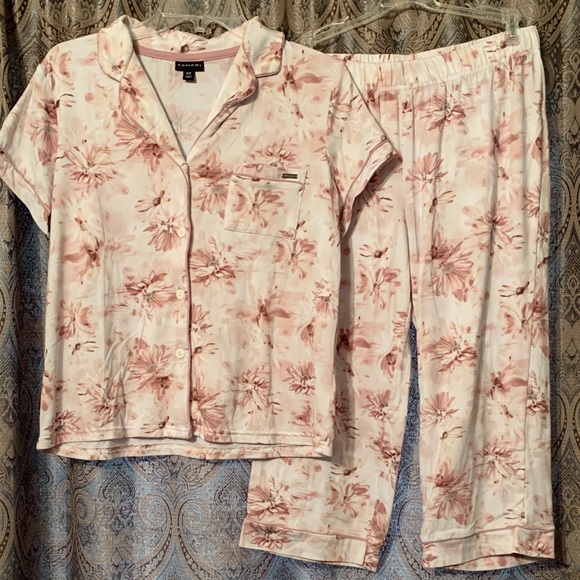 Tahari Floral Pajama Set - Picture 1 of 4